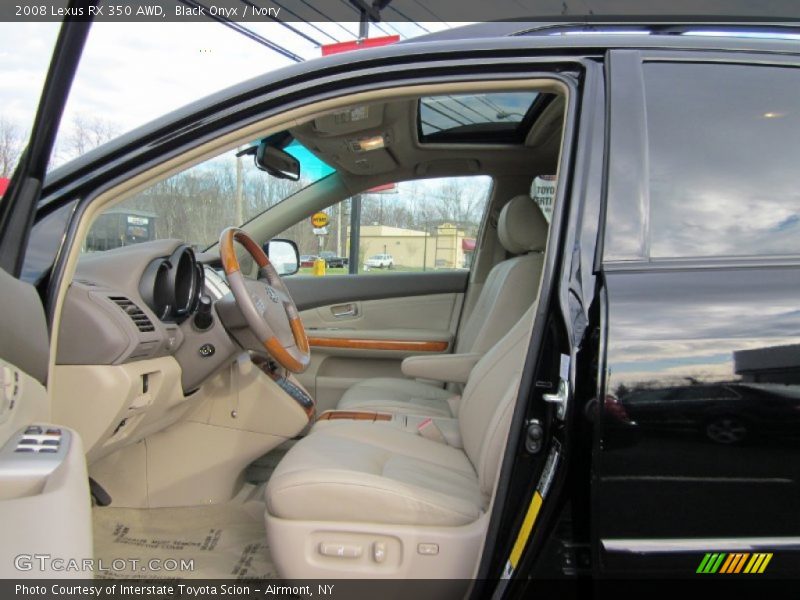 Black Onyx / Ivory 2008 Lexus RX 350 AWD