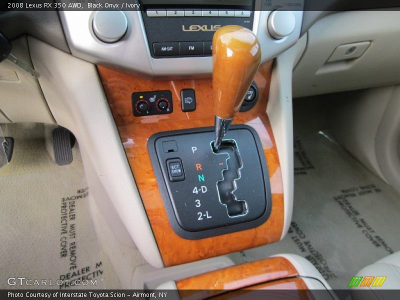 Black Onyx / Ivory 2008 Lexus RX 350 AWD