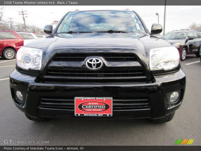 Black / Taupe 2008 Toyota 4Runner Limited 4x4