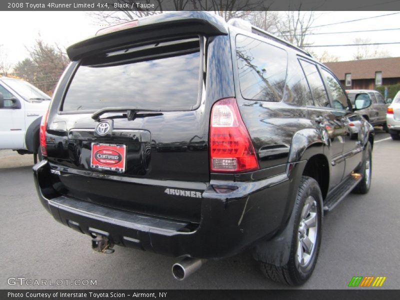 Black / Taupe 2008 Toyota 4Runner Limited 4x4