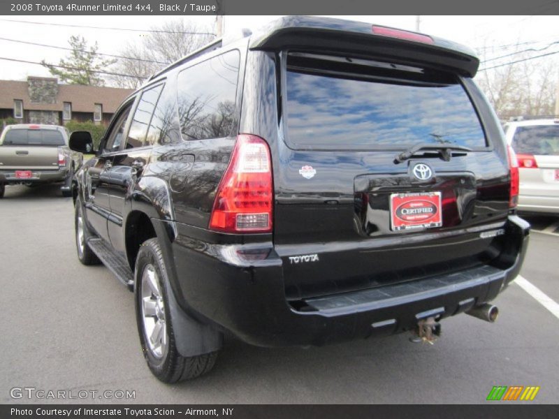 Black / Taupe 2008 Toyota 4Runner Limited 4x4