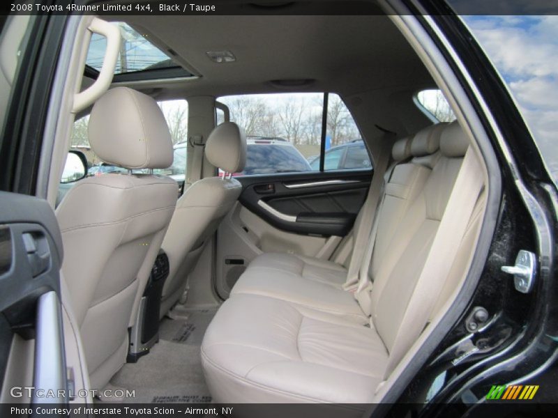 Black / Taupe 2008 Toyota 4Runner Limited 4x4