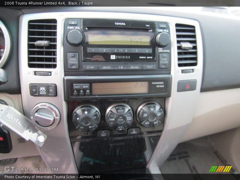 Black / Taupe 2008 Toyota 4Runner Limited 4x4