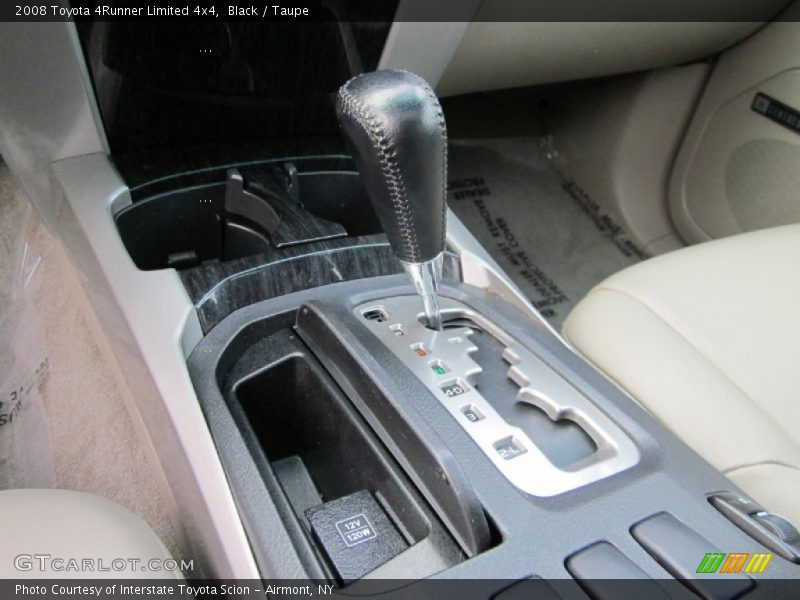 Black / Taupe 2008 Toyota 4Runner Limited 4x4