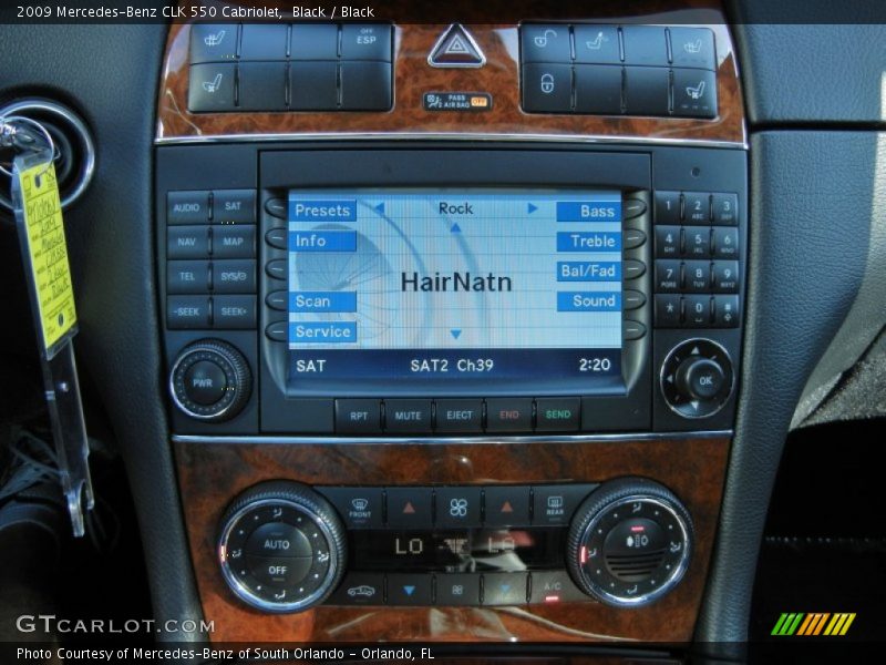 Black / Black 2009 Mercedes-Benz CLK 550 Cabriolet