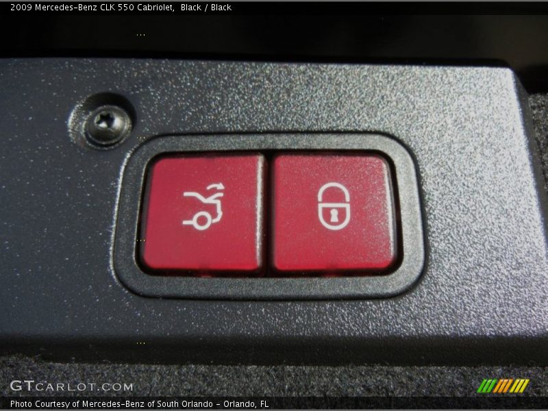 Black / Black 2009 Mercedes-Benz CLK 550 Cabriolet