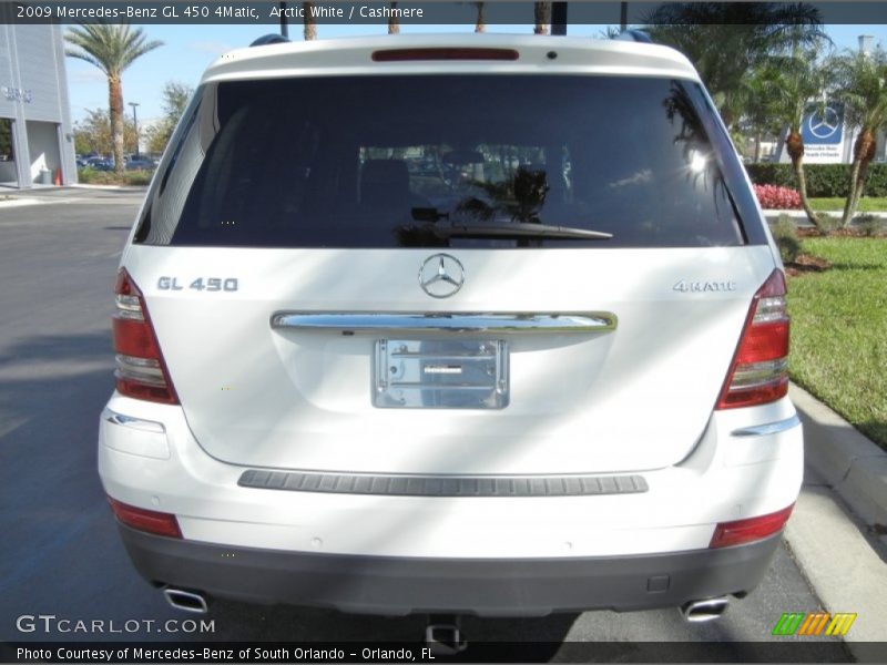 Arctic White / Cashmere 2009 Mercedes-Benz GL 450 4Matic