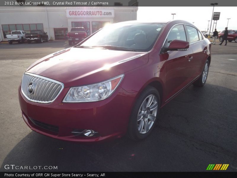 Crystal Red Tintcoat / Cashmere 2012 Buick LaCrosse FWD