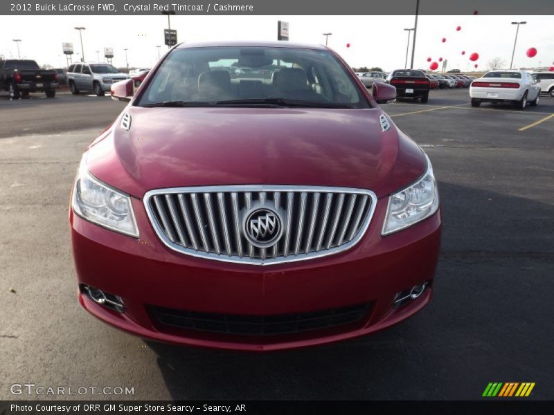 Crystal Red Tintcoat / Cashmere 2012 Buick LaCrosse FWD