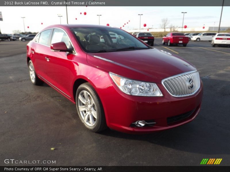 Crystal Red Tintcoat / Cashmere 2012 Buick LaCrosse FWD