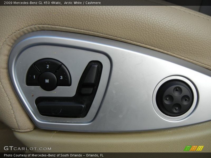 Arctic White / Cashmere 2009 Mercedes-Benz GL 450 4Matic
