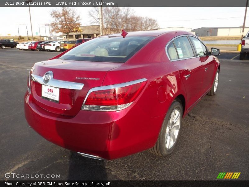 Crystal Red Tintcoat / Cashmere 2012 Buick LaCrosse FWD