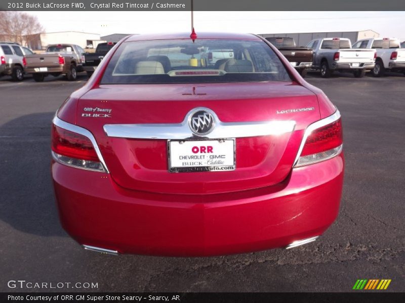 Crystal Red Tintcoat / Cashmere 2012 Buick LaCrosse FWD