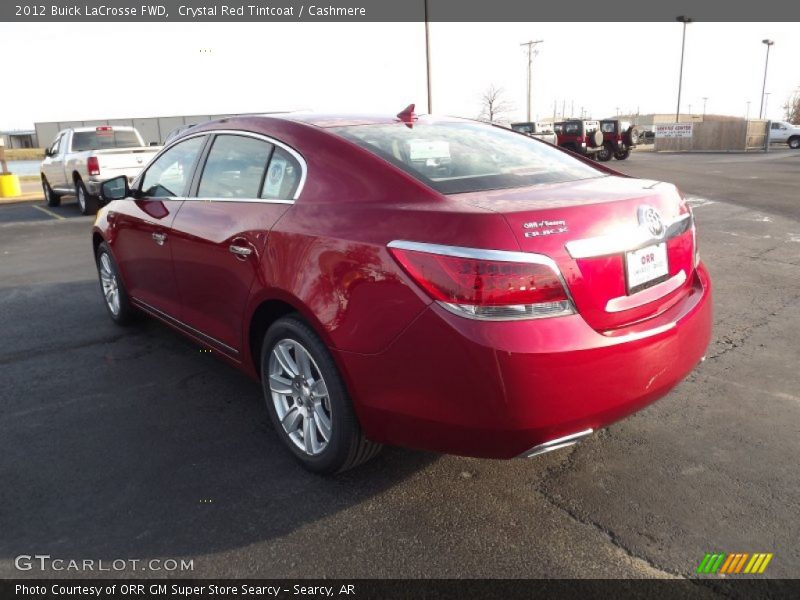 Crystal Red Tintcoat / Cashmere 2012 Buick LaCrosse FWD