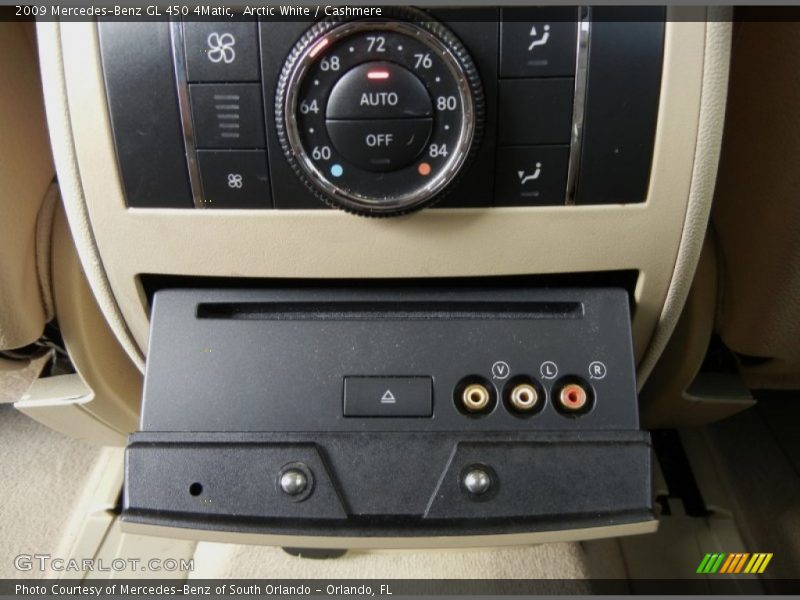Arctic White / Cashmere 2009 Mercedes-Benz GL 450 4Matic