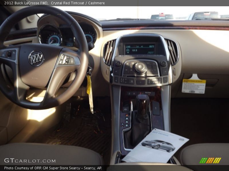 Crystal Red Tintcoat / Cashmere 2012 Buick LaCrosse FWD