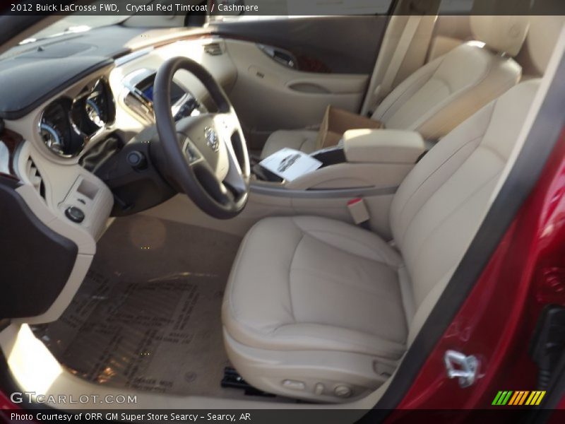 Crystal Red Tintcoat / Cashmere 2012 Buick LaCrosse FWD