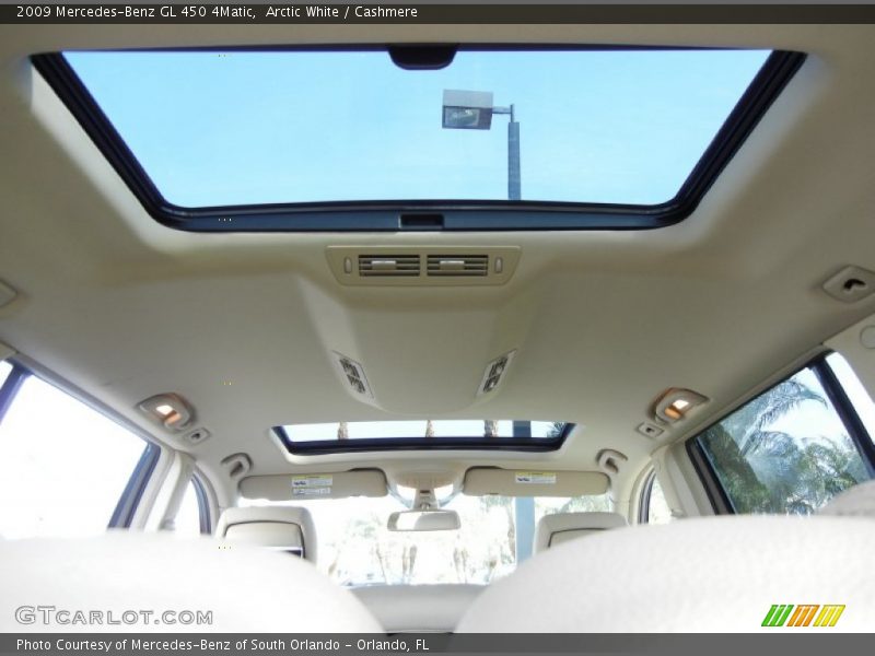 Arctic White / Cashmere 2009 Mercedes-Benz GL 450 4Matic