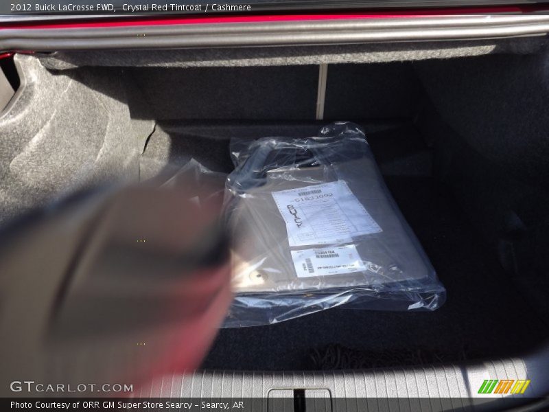 Crystal Red Tintcoat / Cashmere 2012 Buick LaCrosse FWD