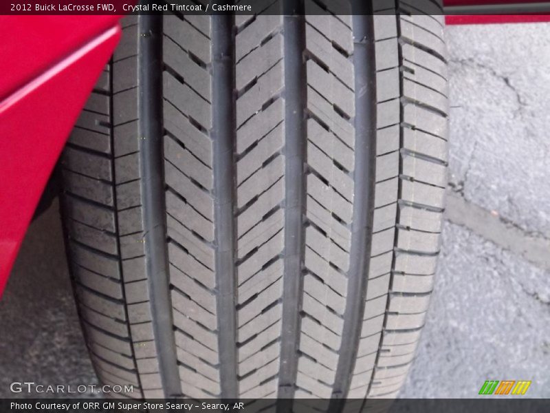 Crystal Red Tintcoat / Cashmere 2012 Buick LaCrosse FWD