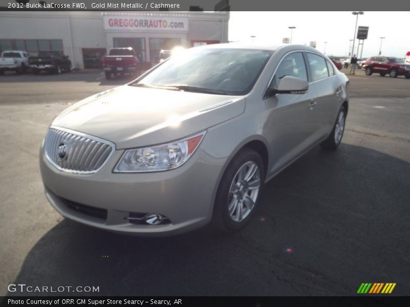 Gold Mist Metallic / Cashmere 2012 Buick LaCrosse FWD