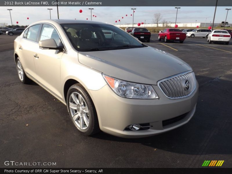 Gold Mist Metallic / Cashmere 2012 Buick LaCrosse FWD