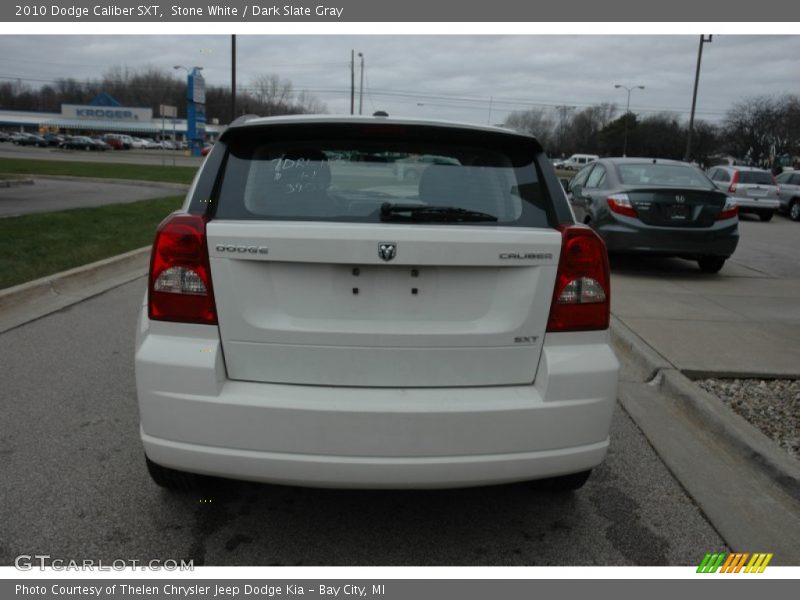 Stone White / Dark Slate Gray 2010 Dodge Caliber SXT
