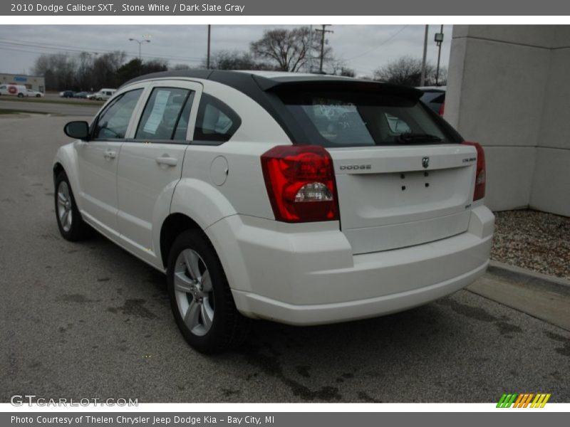 Stone White / Dark Slate Gray 2010 Dodge Caliber SXT