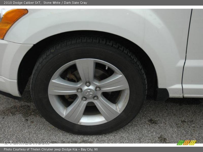 Stone White / Dark Slate Gray 2010 Dodge Caliber SXT