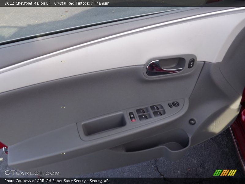 Crystal Red Tintcoat / Titanium 2012 Chevrolet Malibu LT