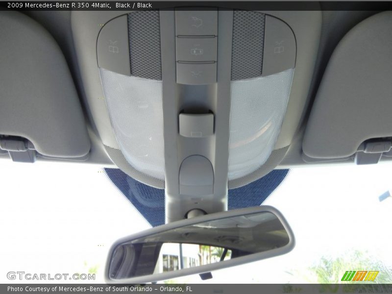Black / Black 2009 Mercedes-Benz R 350 4Matic