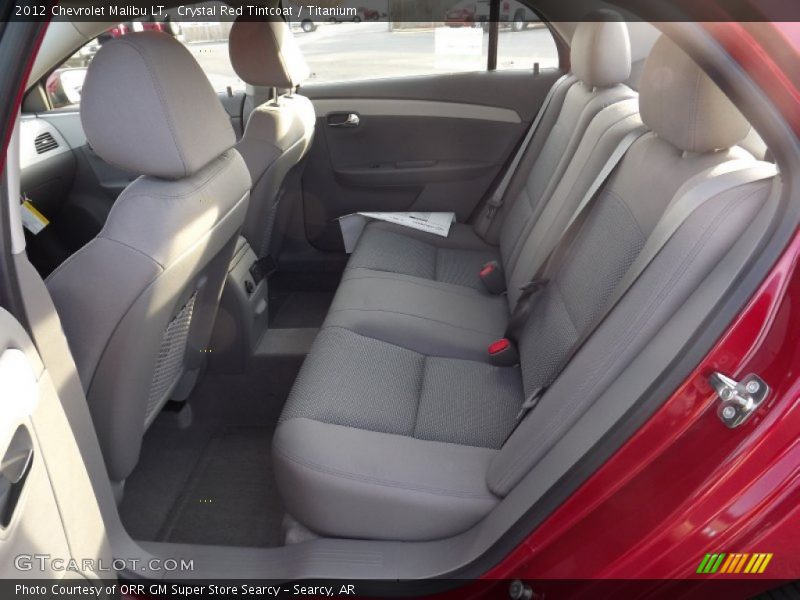 Crystal Red Tintcoat / Titanium 2012 Chevrolet Malibu LT