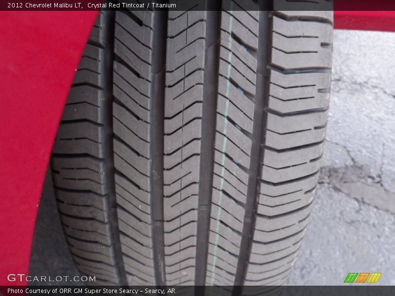 Crystal Red Tintcoat / Titanium 2012 Chevrolet Malibu LT