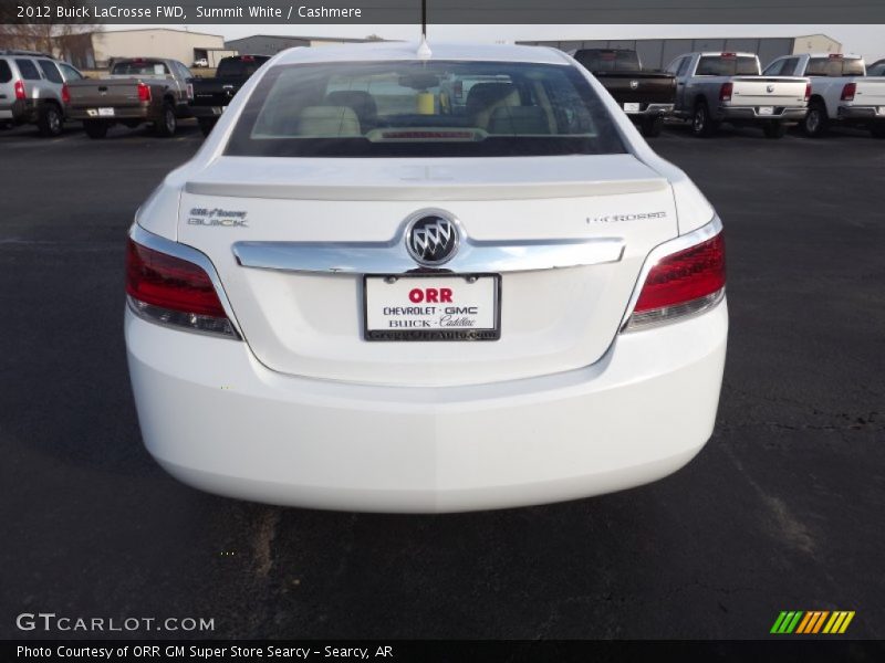 Summit White / Cashmere 2012 Buick LaCrosse FWD