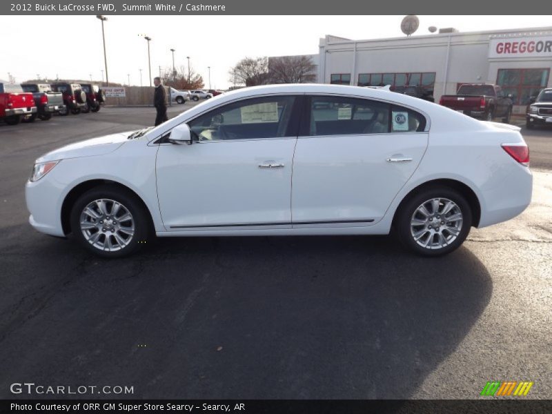 Summit White / Cashmere 2012 Buick LaCrosse FWD