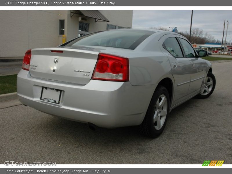Bright Silver Metallic / Dark Slate Gray 2010 Dodge Charger SXT
