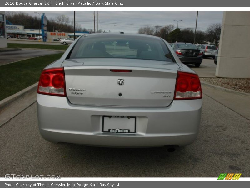 Bright Silver Metallic / Dark Slate Gray 2010 Dodge Charger SXT
