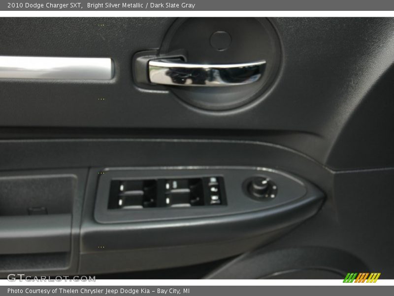 Bright Silver Metallic / Dark Slate Gray 2010 Dodge Charger SXT