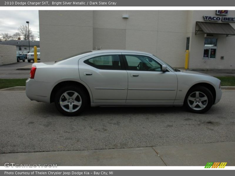 Bright Silver Metallic / Dark Slate Gray 2010 Dodge Charger SXT