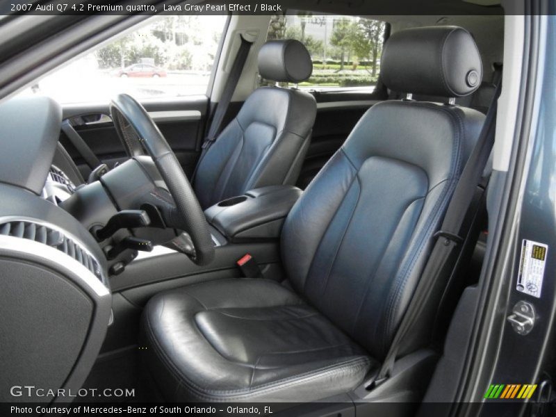 Lava Gray Pearl Effect / Black 2007 Audi Q7 4.2 Premium quattro