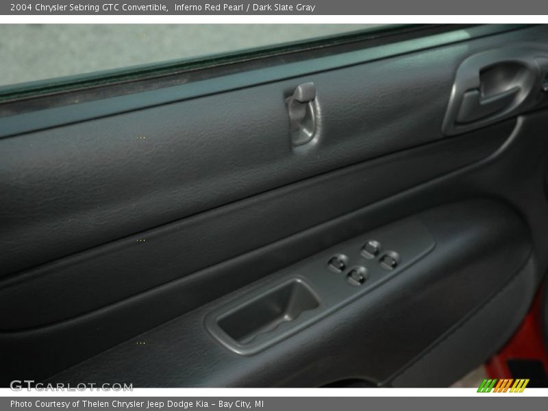 Inferno Red Pearl / Dark Slate Gray 2004 Chrysler Sebring GTC Convertible