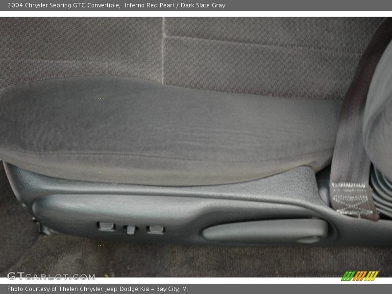 Inferno Red Pearl / Dark Slate Gray 2004 Chrysler Sebring GTC Convertible
