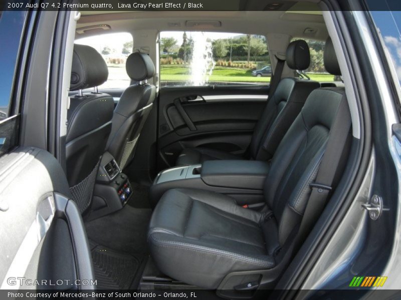 Lava Gray Pearl Effect / Black 2007 Audi Q7 4.2 Premium quattro