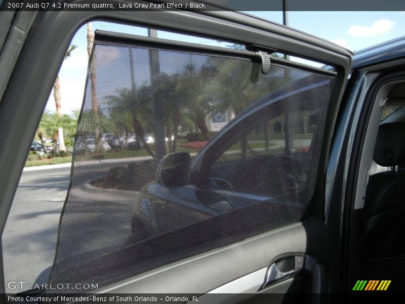 Lava Gray Pearl Effect / Black 2007 Audi Q7 4.2 Premium quattro
