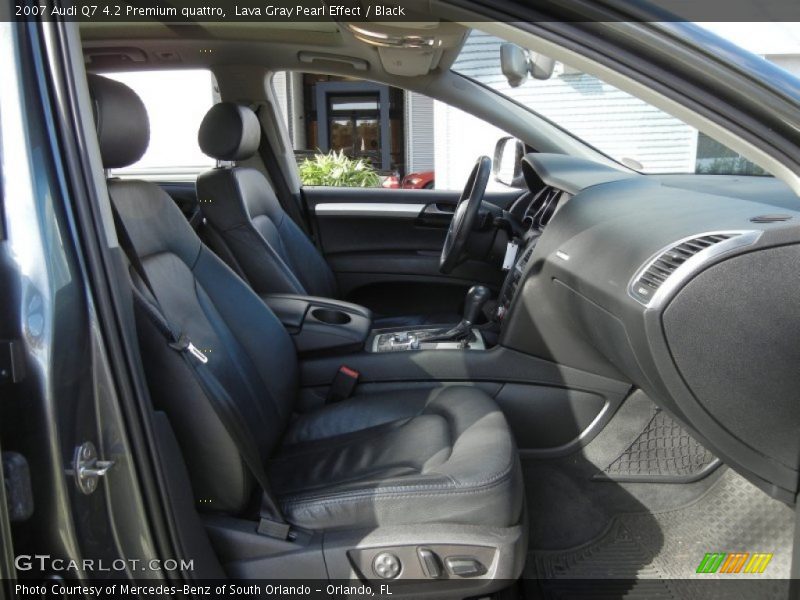 Lava Gray Pearl Effect / Black 2007 Audi Q7 4.2 Premium quattro