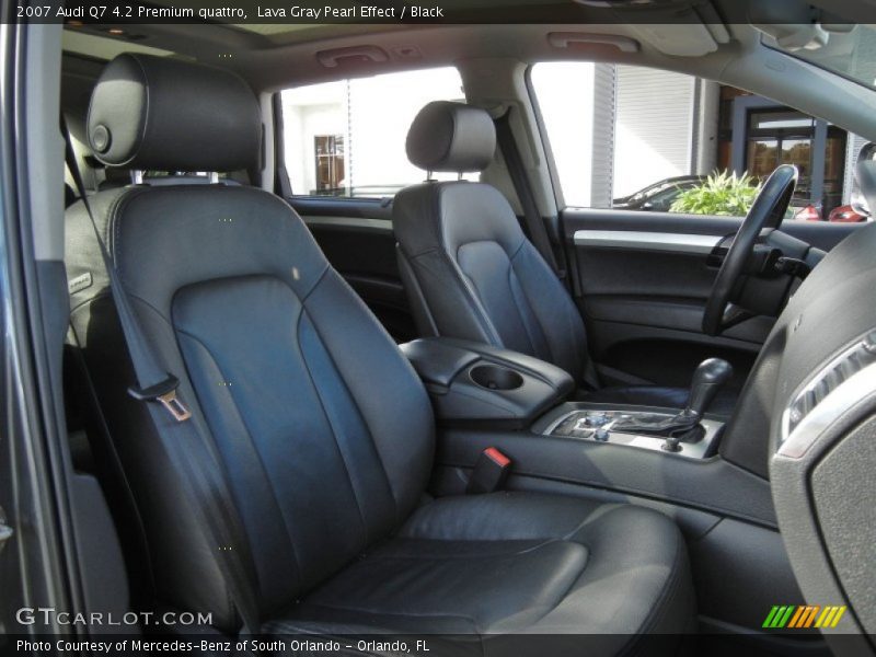 Lava Gray Pearl Effect / Black 2007 Audi Q7 4.2 Premium quattro