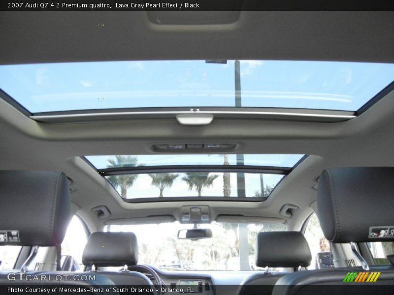 Lava Gray Pearl Effect / Black 2007 Audi Q7 4.2 Premium quattro