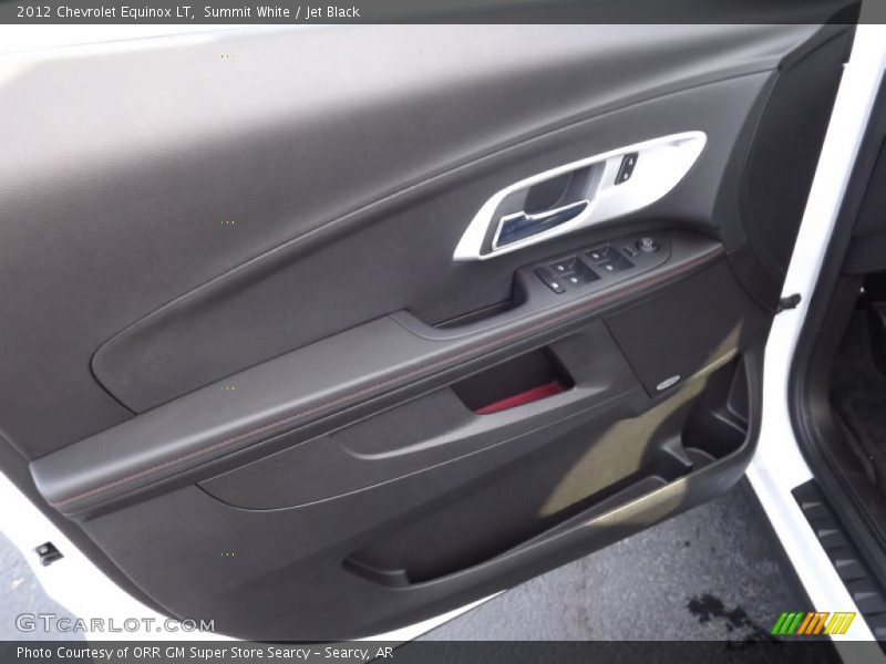 Summit White / Jet Black 2012 Chevrolet Equinox LT