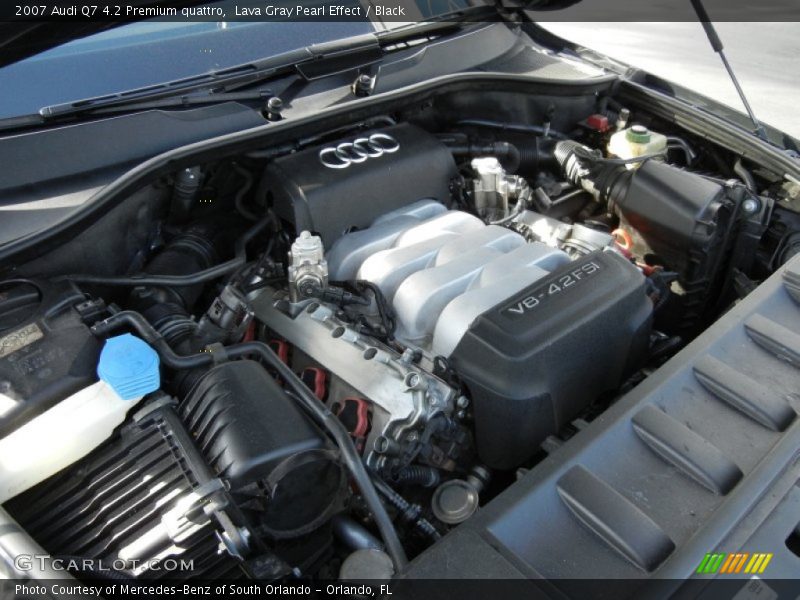  2007 Q7 4.2 Premium quattro Engine - 4.2 Liter FSI DOHC 32-Valve VVT V8