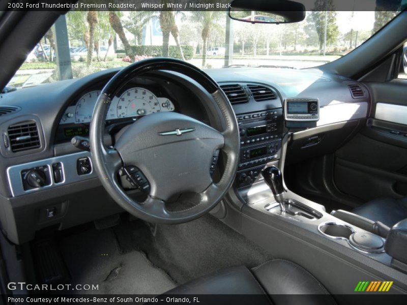 Dashboard of 2002 Thunderbird Premium Roadster